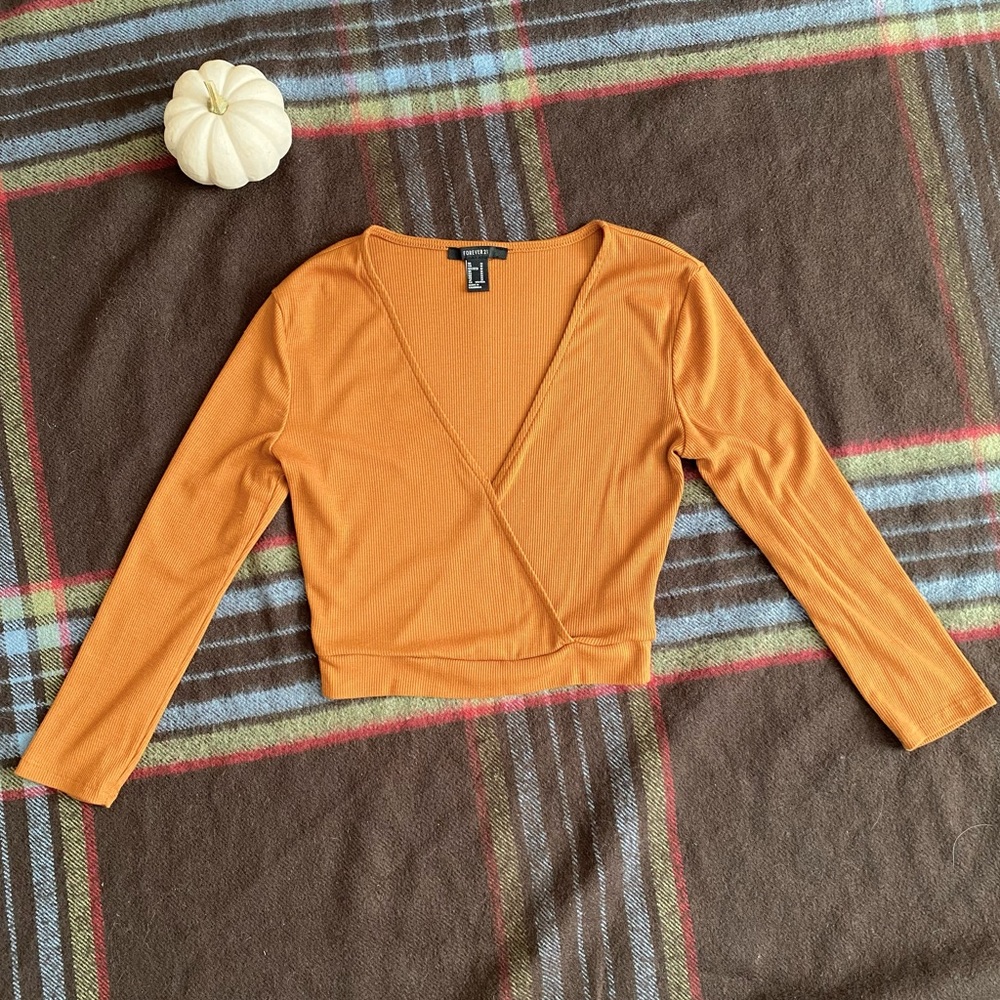 Forever 21 Surplice Top